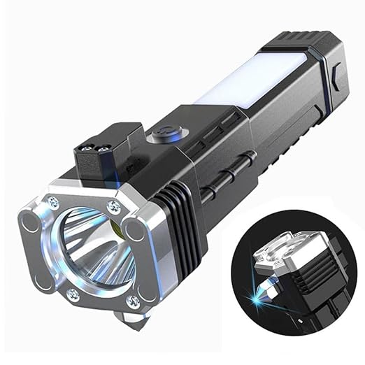 Brite™ 3W LED Rechargeable Torch Light with Hammer