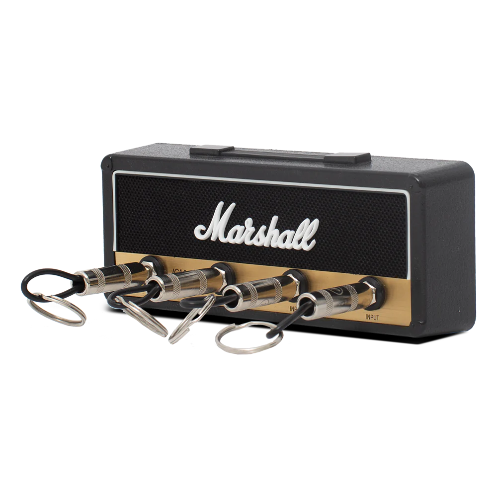 Marshall® Key Holder With 4 Plug Keychains