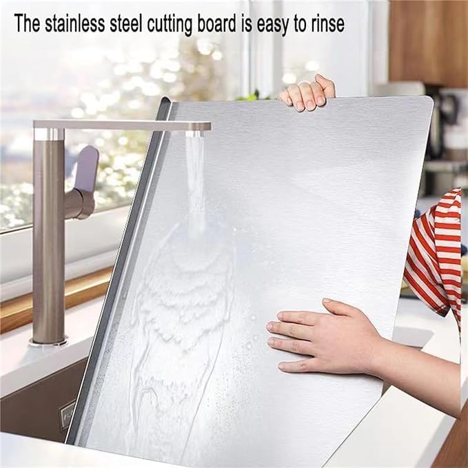 SteelSlice™ Stainless Steel Cutting Board