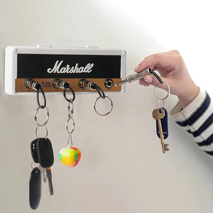 Marshall® Key Holder With 4 Plug Keychains