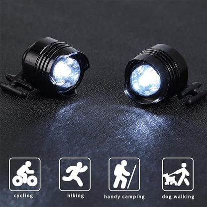 LED Light for Croc, Waterproof Shoes Lights Charms for Dog Walking (Pack of 2)
