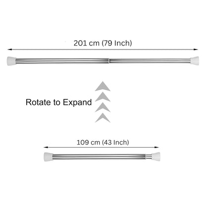 FlexSteel™ Closet Hanging Expandable Pole