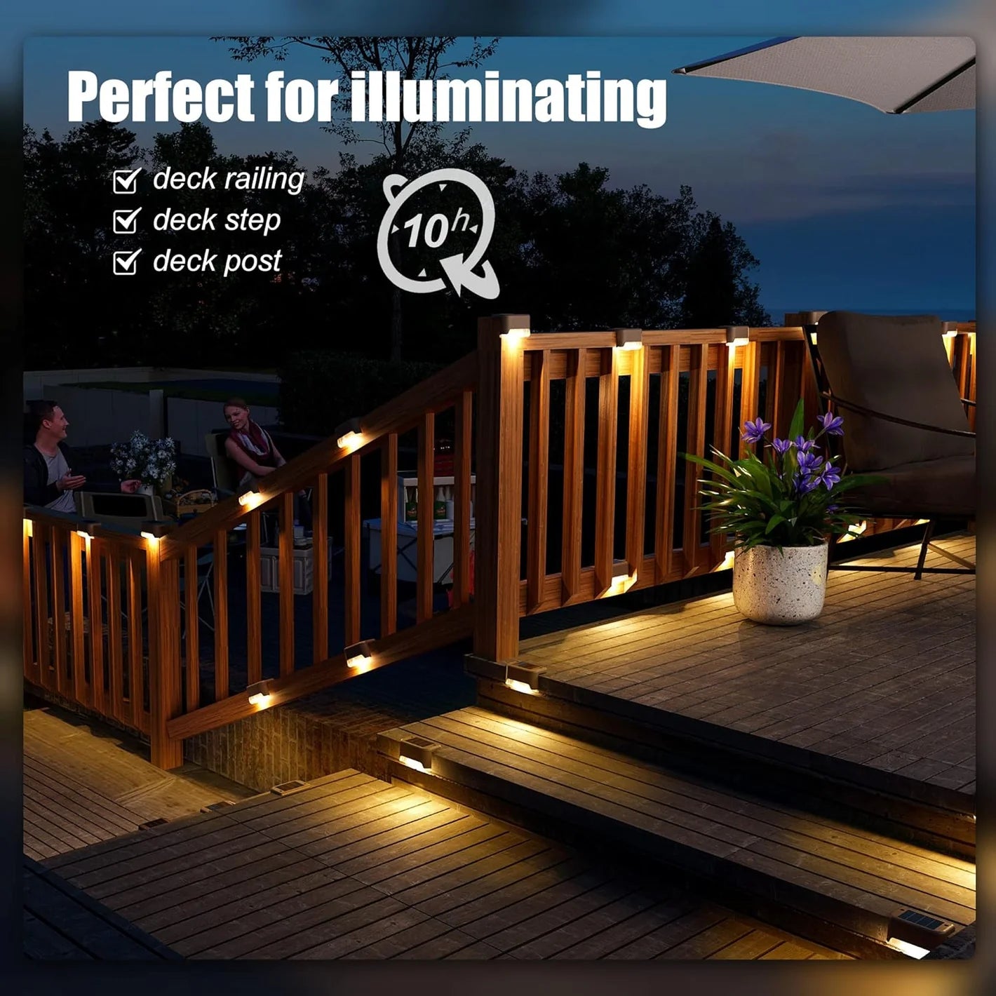 SolarGlow™ Rechargeable Outdoor Lights
