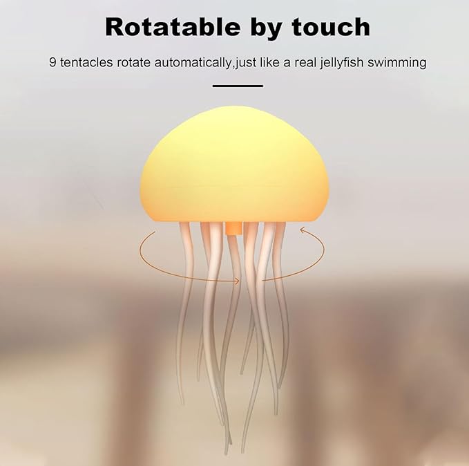 AquaGlow™ Jellyfish Lamp