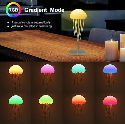 AquaGlow™ Jellyfish Lamp